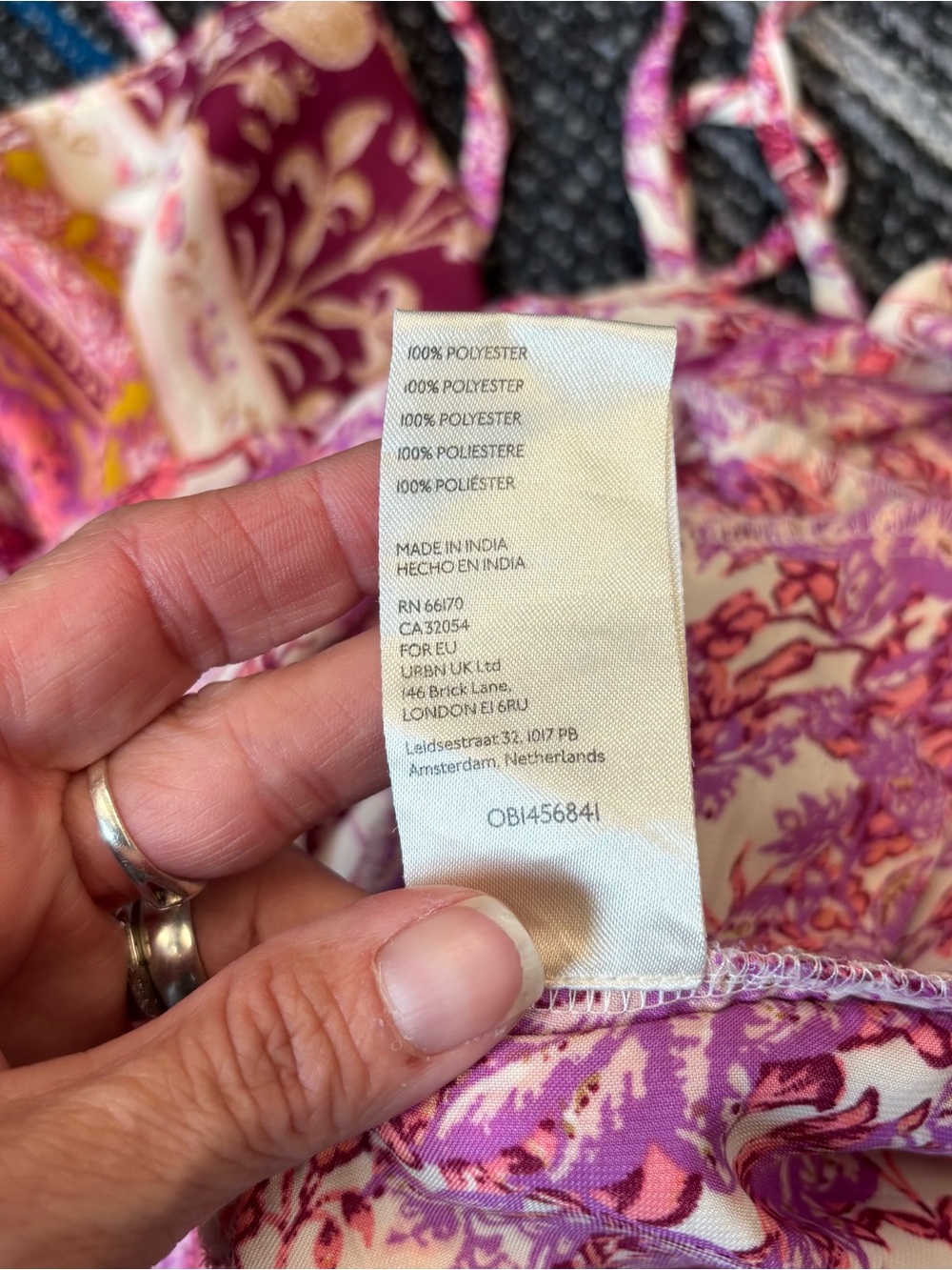 Free People Lavender Floral Boho Jumpsuit Romper - Picture 13 of 13